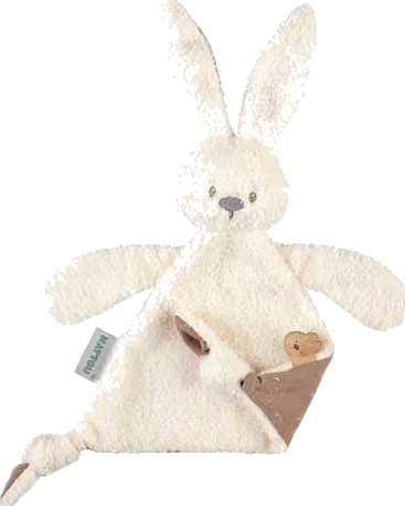 Nattou Lapidou Teddy Koseklut Trekant Benhvit Nattou Lapidou Teddy Koseklut Trekant Benhvit