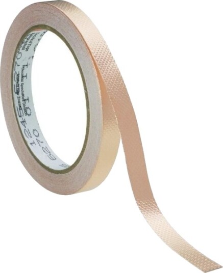 3M Skjermingstape Kobber L X B 16,5 M X 19 Mm Kobber Astm D 1000 Scotch 1245 1 Rull