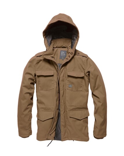 Vintage Industries Darren Parka Jacket Brun
