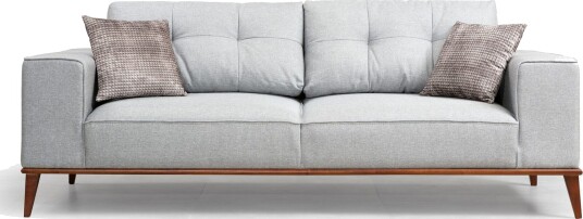 Jonnesha 3 Seter Sofa Grå