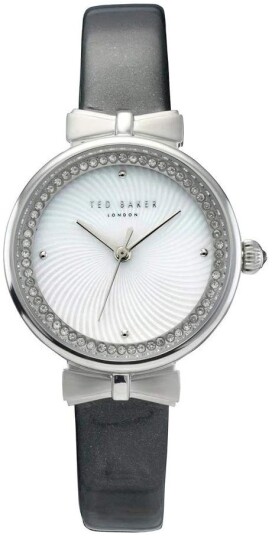 Ted Baker Dameklokke TE50861002 Classic Hvit/Lær Ø30 mm