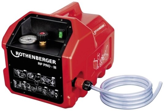 Pumpe For Rørledningstesting Elektrisk Rp Pro Iii Rothenberger Pumpe For Rørledningstesting Elektrisk Rp Pro Iii Rothenberger