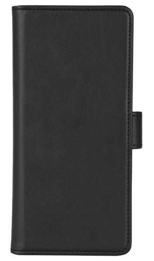 ESSENTIALS MOTO G34 LOMMEBOKETUI, SVART