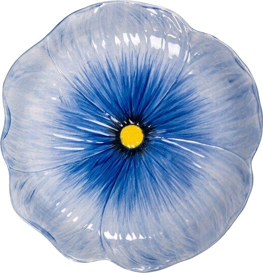ByOn Poppy skål 30 cm blå ByOn Poppy skål 30 cm blå