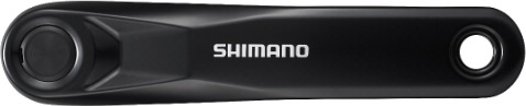 Shimano FC-E5010 pedalarmssett firkantaksel sort 170mm