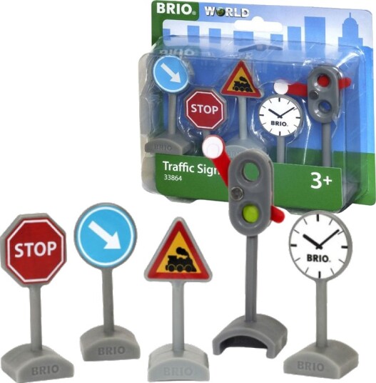 Brio Traffic Sign Kit Brio Traffic Sign Kit