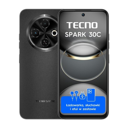 Tecno Spark 30C 4GB/128GB Svart Tecno Spark 30C 4GB/128GB Svart
