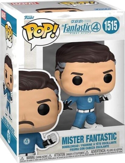 Northix Marvel Funko Pop! Vinylfigur Mister Fantastic 3.75 tommer