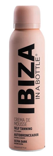 Biovène Ibiza Crema De Mousse Professional Self Tanning Face & Body Ultra Dark 150ml