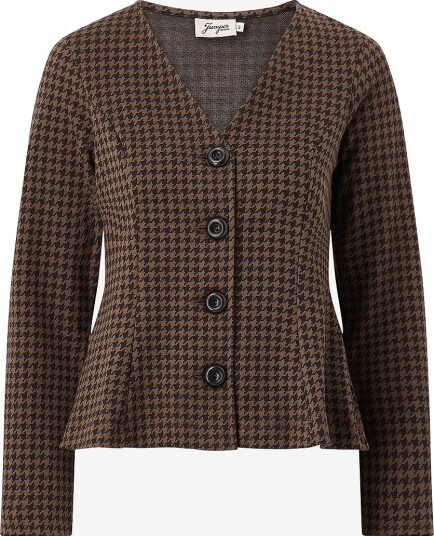 Jumperfabriken Blazer Brielle Blazer Houndstooth Brun Jumperfabriken Blazer Brielle Blazer Houndstooth Brun
