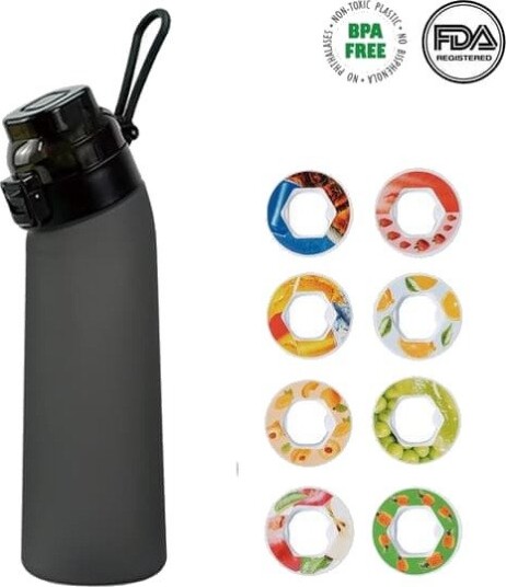 Vannflaske Air Up 700ml 8 Smakskapsler Sukkerfri & Aromatisk Gradient med Vannflaske Air Up 700ml 8 Smakskapsler Sukkerfri & Aromatisk Gradient med