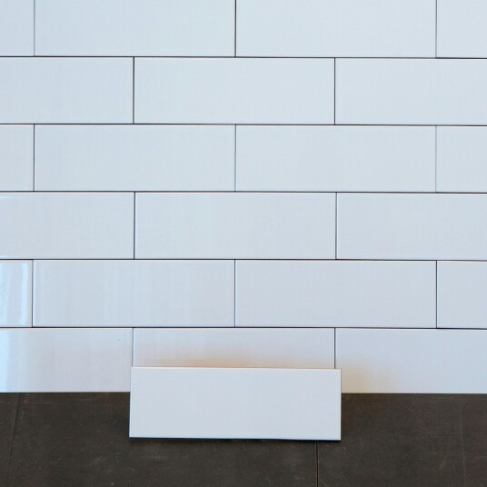 Arredo Flis Polar Blank Hvit 10x30 cm Arredo Flis Polar Blank Hvit 10x30 cm