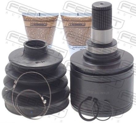 Febest Drivknute drivaksel FEBEST 0411 V97WLHR