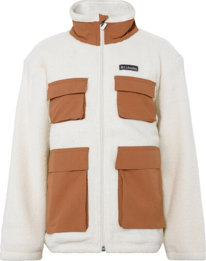 Columbia Sportswear Jasper Ridge Pebbled Fleece Full Zip Cream 164 Columbia Sportswear Jasper Ridge Pebbled Fleece Full Zip Cream 164