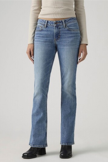 Levi's Boot cut jeans Low Slim Boot Blå