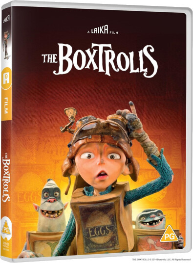 The Boxtrolls 2014 / Bokstrollene DVD