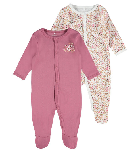 Name It Nattdrakt Noos 2 pack NbfNightsuit Rose Wine Name It 3 år (98) Nattdrakt Hvit Rosa