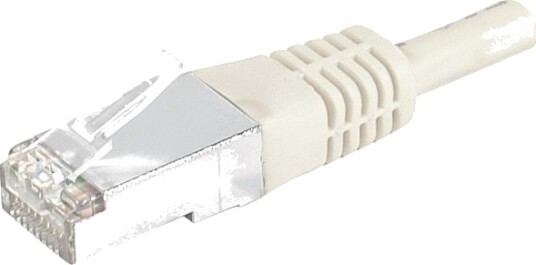 Patchkabel S/Ftp (Pimf) Cat.6A Eia/Tia Klasse Ea Grå 40,0M 10 Gigabit-Kompatibel Patchkabel Med Spesielt Smal Kinkbeskyttelse (857792)