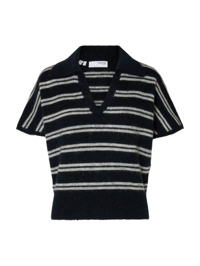 Selected Femme slflulu ss knit polo