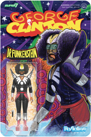 George Clinton ReAction Figures Wv1 Dr. Funkenstein George Clinton ReAction Figures Wv1 Dr. Funkenstein