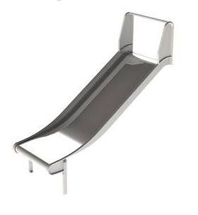 Rutsjebane tårnmontering/bakke med "ører" 100cm bredde 1250 1500mm Rutsjebane tårnmontering/bakke med "ører" 100cm bredde 1250 1500mm