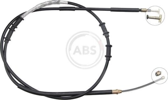 A.B.S. K14000 Tautrekk håndbremse