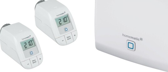 Homematic IP TWO Startpakke med Access Point og 2 Radiatortermostater