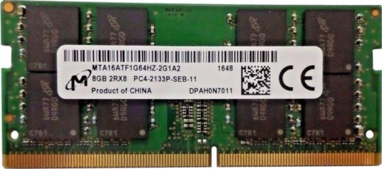 Rebuild IT MTA16ATF1G64HZ-2G1A2 Micron 8GB DDR4-2133MHz PC4-17000 non-ECC Unbuffered CL15 260-Pin
