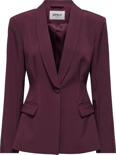 ONLY Onlastrid L/S Sculpture Blazer Cc Tlr WINETASTING 36