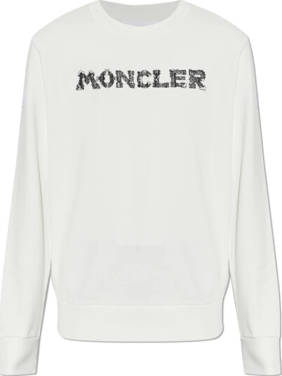 Moncler Herre Gensere & Hettegensere Hvit 2XL,
