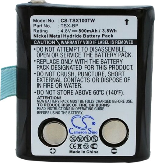 Batteri til Trisquare TSX100 etc