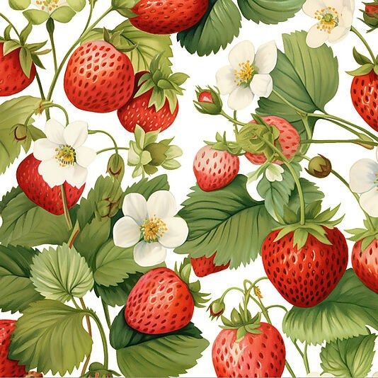 Daybyday servietter 33x33cm fragole white