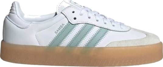 Adidas Originals Sambae Dame Cloud White/Wonder Blue/Off White 36 2/3 Adidas Originals Sambae Dame Cloud White/Wonder Blue/Off White 36 2/3
