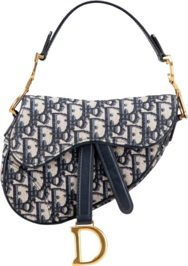 Dior Vintage Dame Pre owned Blå ONE SIZE,