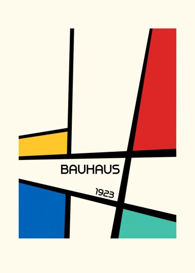 Plakat Bauhaus 1923