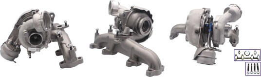 Turbolader TURBO MOTOR PA7652612 Turbolader TURBO MOTOR PA7652612