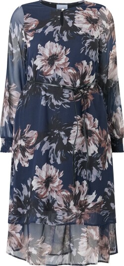 Zhenzi - Midikjole Zh-Maria 1598 Dress - Blå