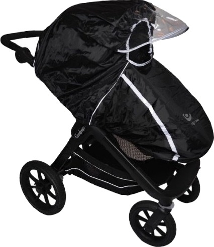 Easygrow Regntrekk m/skjerm - Black