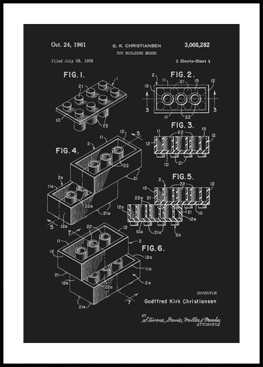 Lego Nº2 Plakat Plakat / 100x150cm