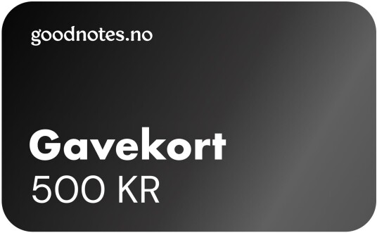 Goodnotes.no Gavekort Kr 500.00