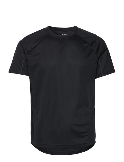 ZEBDIA Men Sports S/S T-Shirt - Black - XL