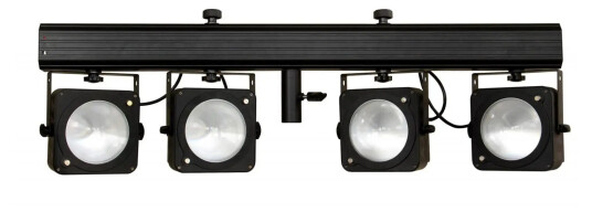 Jb Systems Cob-4 Bar 4x36w Lyspakke Rgbw Inkludert Ir Fjernkontroll Og Bag