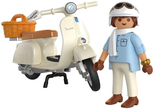 Playmobil 72283 Vespa Klassisk Utgave 80-Årsjubileum Byggesett 5+ År 18 Deler
