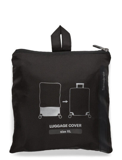 Samsonite Foldable Luggage Cover Xl - Black - XL