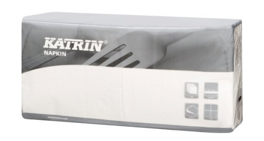 Serviet Fasana 24X24 Cm 3-Lag Hvit,4 Pk X 250 Stk