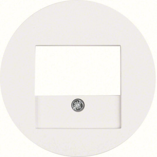 Hager 10382089 Midtbrikke For Usb-laderuttakinnsats Hvit