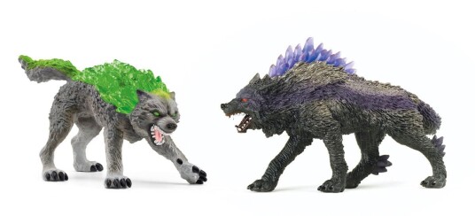 Schleich Eldrador Creatures Startsett med Granittulv og Skyggeulv
