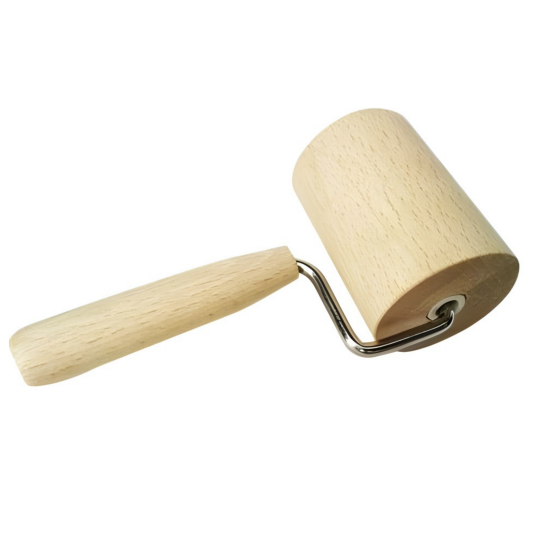 Bakerulle Med Håndtak Liten  Glatt 7cm 