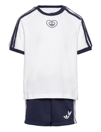 Adidas Originals Short Tee Set White 116