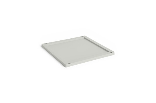 Hay Colour Crate Plastic Medium Square / Cube Lokk Grey